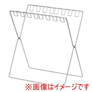 遠藤商事 TKG TKG 18-8折畳み式3分別 45Lポリ袋スタンド KPL3101 遠藤商事