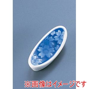 丸モ高木陶器 丸モ高木陶器 AZ9-44 紺花摘箸置
