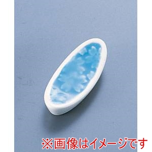 丸モ高木陶器 丸モ高木陶器 AZ9-46 トルコ花摘箸置