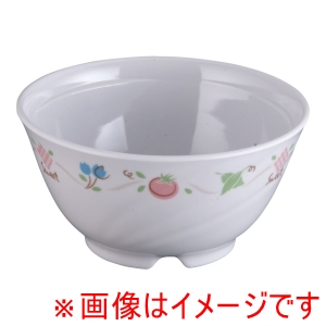 万年 mannen 万年 メラミン アプリケ 飯丼 小 AP-2010M身