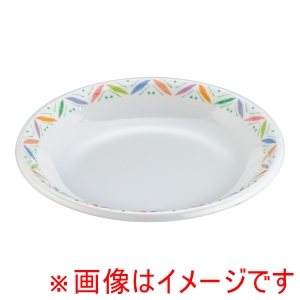 万年 mannen 万年 メラミン リーフ 16.5cm菜皿 LE-266S