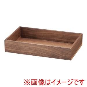 遠藤商事 TKG TKG カトラリーボックス 大 身 ブラウン NSS0401 遠藤商事