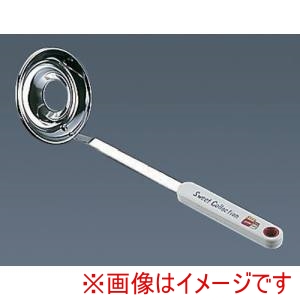 霜鳥製作所 クインローズ 18-0 スイートコレクション ドーナツスプーン S印 霜鳥製作所