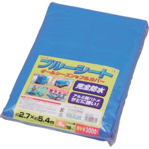 アイリスオーヤマ IRIS ブルーシート 約270cm×約540cm B30-2754