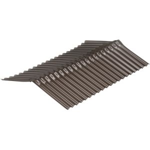 アイリスオーヤマ IRIS アイリスオーヤマ NIPC-BZ 543787 543787 波板 ポリカーボネート製棟板 NIPC ブロンズ 10個 メーカー直送 代引不可 北海道沖縄離島 個人宅不可