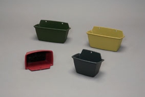 アイリスオーヤマ IRIS ライズウォールプランター レッドベリー 350