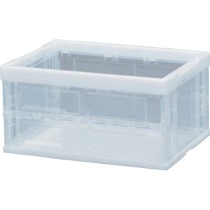 アイリスオーヤマ IRIS アイリスオーヤマ HDOC-20L-CL 556621 556621 ハード折りたたみコンテナ HDOC-20L クリア