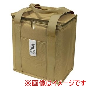 オカトー オカトー サンドベージュ BigBee BOX型クーラーランチバッグ