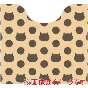 オカトー OKATO オカトー 使い捨て トイレマット キャットベージュ 6枚入