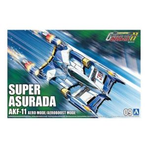 アオシマ アオシマ 59111 1/24 サイバーフォーミュラ No.9 スーパーアスラーダ AKF-11 エアロモード/エアロブーストモード