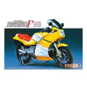 アオシマ アオシマ 62319 1/12 ザ バイク、No.39 スズキ GJ21A RG250 HBΓ `84
