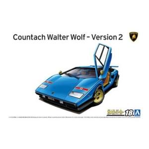 アオシマ アオシマ 63835 ザ スーパーカー No.18 1/24 ’76 ウルフ カウンタック Ver.2