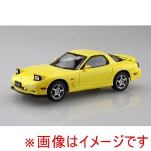 アオシマ アオシマ 楽プラ スナップキット04-CY 1/32 アンフィニ FD3S RX-7 コンペティションイエローマイカ