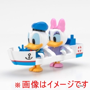 アオシマ アオシマ 楽プラ トコトコ No.DP-09 ディズニーキャラクター ドナルド&デイジー