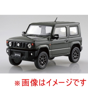 アオシマ アオシマ 楽プラ スナップキット 09-JG 1/32 スズキ JB64 ジムニー ジャングルグリーン