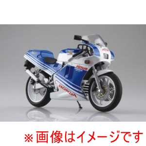 アオシマ アオシマ 111574 1/12 完成品バイク Honda NSR250R SP 88 テラブルー/ロスホワイト