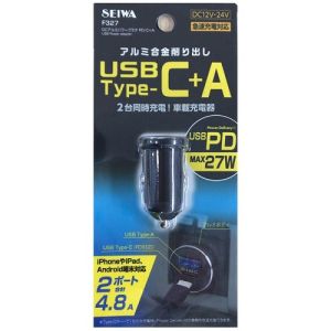 セイワ SEIWA セイワ F327 DC アルミパワープラグ PD C A