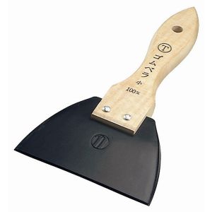ハンディクラウン ハンディクラウン 耐油ゴムベラ 黒 小 100mm