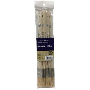 ハンディクラウン ハンディクラウン 得 目地刷毛 平 5本組 8号