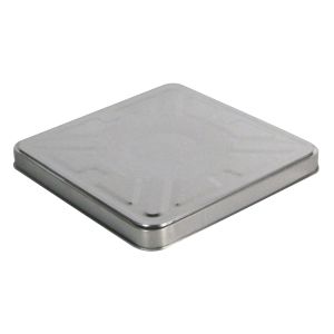 ハンディクラウン ハンディクラウン ブリキ 缶フタ 取手なし 242×242×24