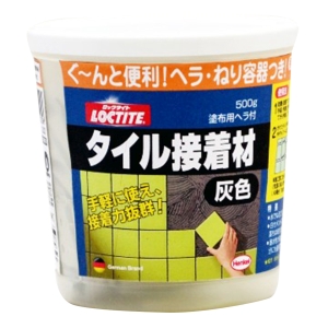 ヘンケル ヘンケル DTS-500 【箱売り】ロックタイト タイル接着材 20個入 500g 灰色