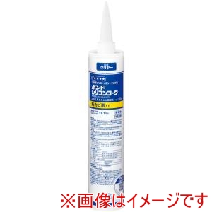 コニシ KONISHI コニシ 防カビシリコンコーククリア 330ml 10P