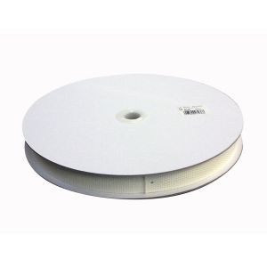 ユタカメイク Yutaka ユタカメイク AD-301 アクリルカラー平ベルト ホワイト 25X25M