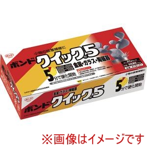 コニシ KONISHI コニシ 16131 クイック5 80gセット 10セット