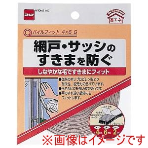 ニトムズ Nitto ニトムズ E0351 パイルフィット 4X6G 10巻