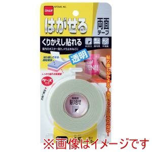 ニトムズ Nitto ニトムズ T3810 両面貼り直し自在透明15 10P