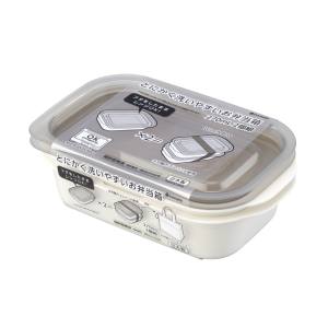 イノマタ化学 inomata イノマタ とにかく洗いやすい お弁当箱 270ml 2個組 ライトグレー
