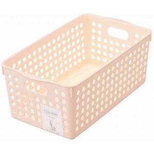 イノマタ化学 イノマタ化学 ストックバスケット ワイド ライトピンク 4571
