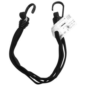 三友産業 三友産業 HR-1660 バンジー平ゴム 黒 30CM
