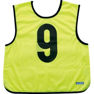 モルテン Molten モルテン ゲームベスト蛍光レモン GB0013KL 番号 30