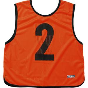 モルテン Molten モルテン ゲームベスト蛍光オレンジ GB0013KO 番号 28