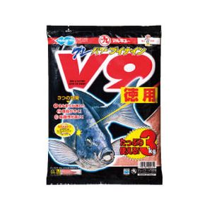 マルキュー マルキュー グレパワーV9 徳用 3000g メジナ グレ