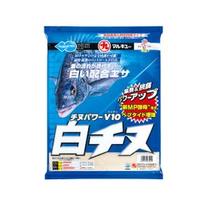 マルキュー マルキュー チヌパワーV10 ブイテン 白チヌ 3500g クロダイ チヌ