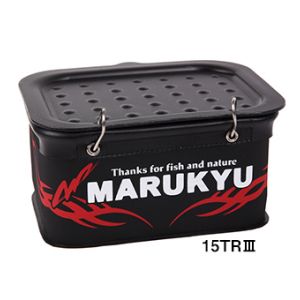 マルキュー マルキュー パワーエサバケット 15TRIII ブラック 17461