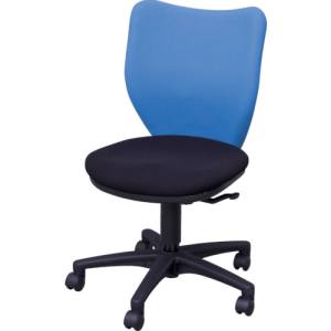 アイリスチトセ アイリスチトセ BIT-BX45-L0-F-BLBK オフィスチェア ミドルバックタイプ ブルー ブラック メーカー直送 代引不可 沖縄離島不可