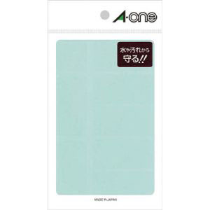 エーワン Aone エーワン 8366 透明保護ラベル 25×51mm