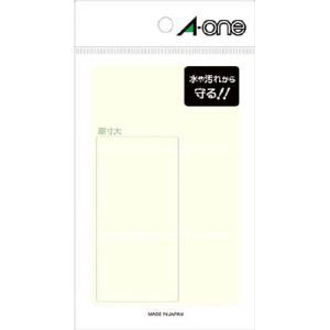 エーワン Aone エーワン 8371 透明保護ラベル 45×90mm