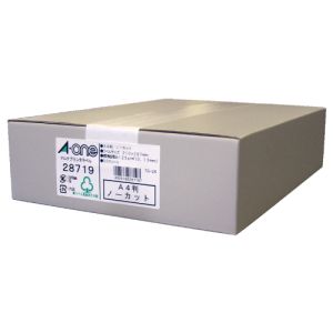 エーワン Aone エーワン 28719 マルチプリンタラベル A4ノーカット