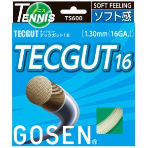 ゴーセン GOSEN ゴーセン テックガット テックガット16 TS600W GOSEN