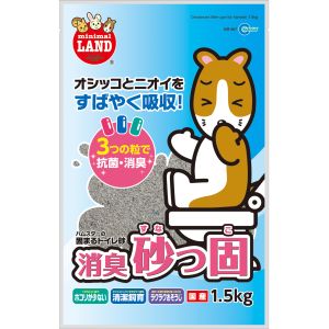 マルカン MG マルカン 消臭砂っ固 1.5kg ハムスター リス トイレ 砂