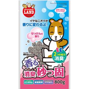 マルカン MG マルカン 香る消臭砂っ固 800g リス ハムスター トイレ
