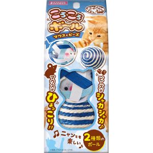 マルカン MG マルカン にゃんこたいむ ころころボール マウスとビーズ MG