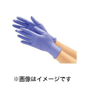 川西工業 川西工業 ニトリル使いきり手袋 粉なし 2060 ブルー L