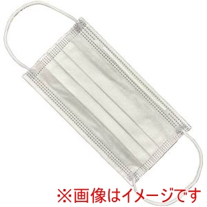 川西 川西 7042W ガードファイン3層マスク ホワイト