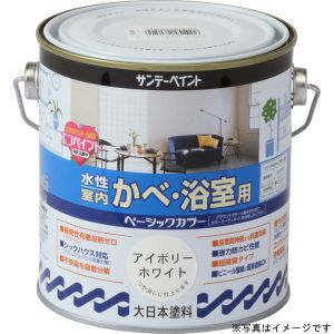 サンデーペイント サンデーペイント #260584 水性室内かべ浴室 白700ml