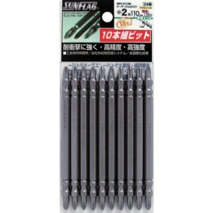 新亀製作所 サンフラッグ SUNFLAG サンフラッグ SSV-2110M スーパースリムビット 2×110mm 新亀製作所 SUNFLAG